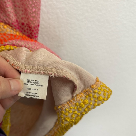 Show Me Your Mumu Clarissa Mini Dress in Fiesta Sunset Stripe Small - Picture 6 of 7